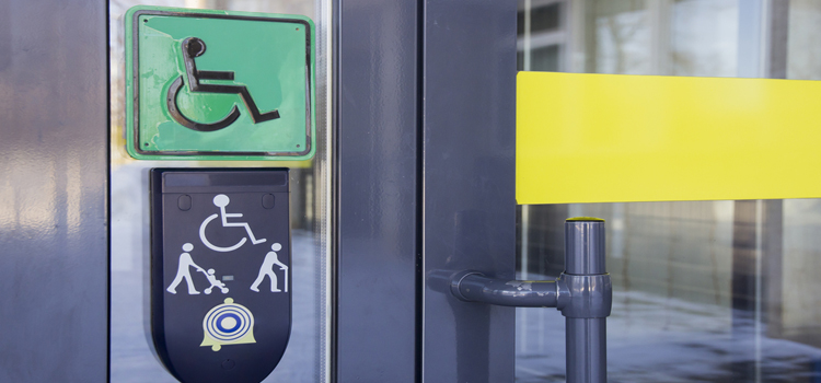 automatic handicap door opener in Salida