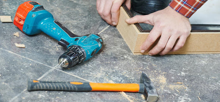broken door frame repair Salida